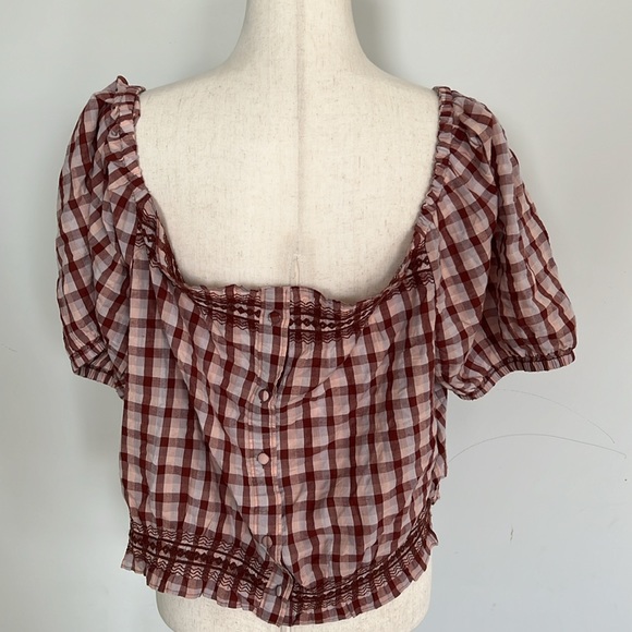 Madewell Peasant Top - Picture 2 of 3